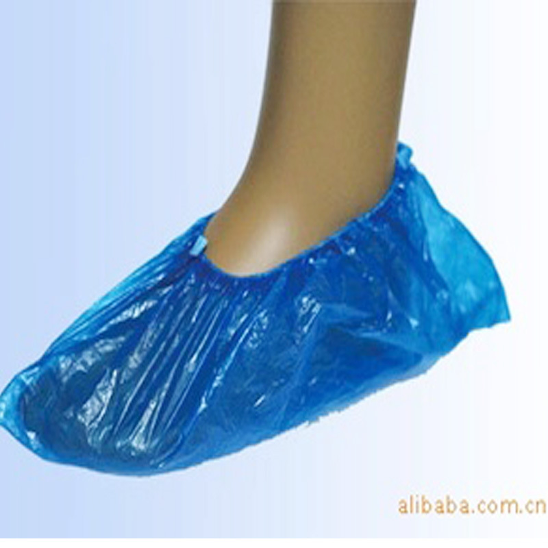 衛生清潔用品 一次性2.5克PE 塑料鞋套防滑防靜電工廠,批發,進口,代購