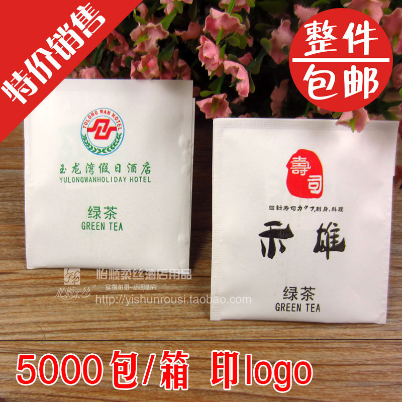 賓館茶葉定做 酒店一次性袋泡茶葉包 旅館客房用品綠茶批發特價工廠,批發,進口,代購