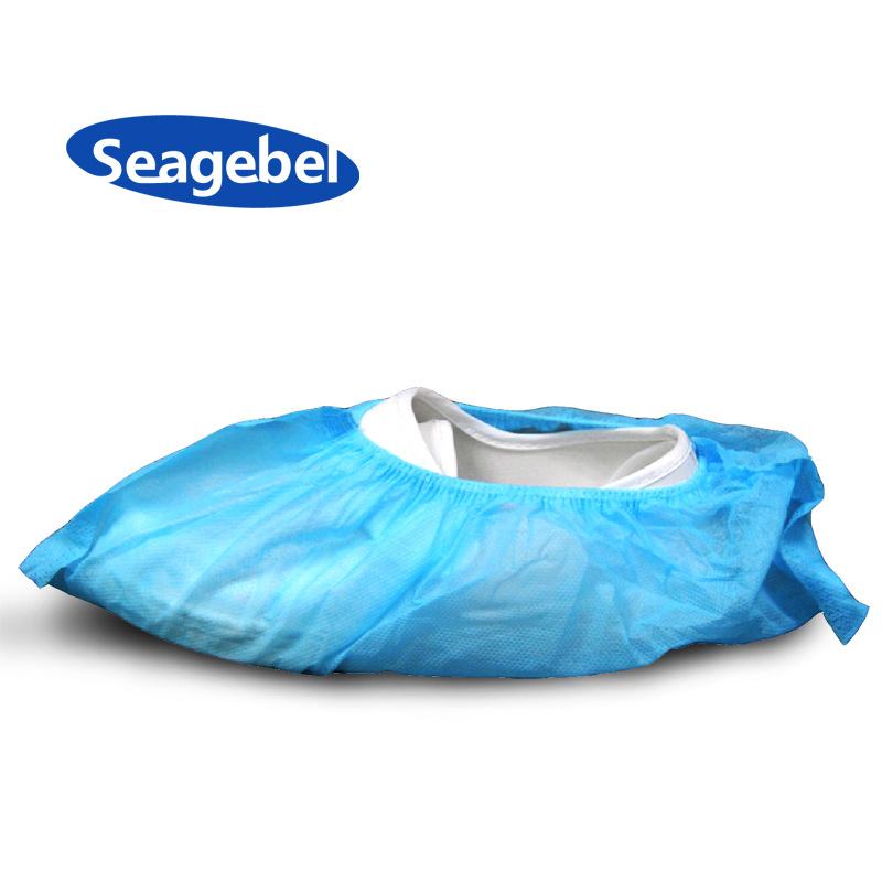 SEAGEBEL 加厚一次性防塵鞋套 無紡佈鞋套 防塵腳套 100隻裝工廠,批發,進口,代購