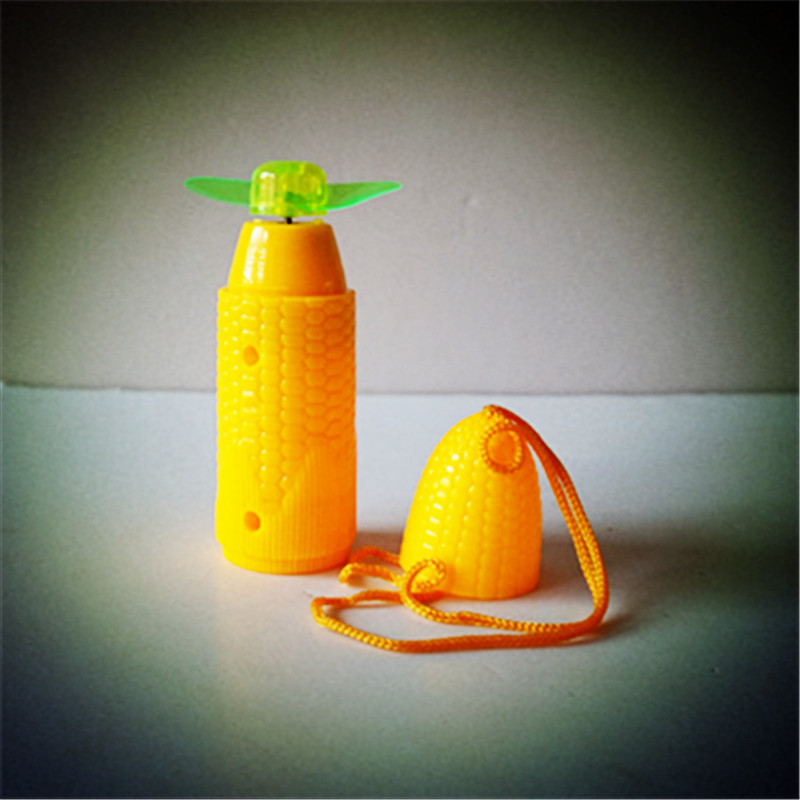 夏季新品玉米電動風扇 便攜式手持香味迷你風扇 兒童玩具批發批發・進口・工廠・代買・代購