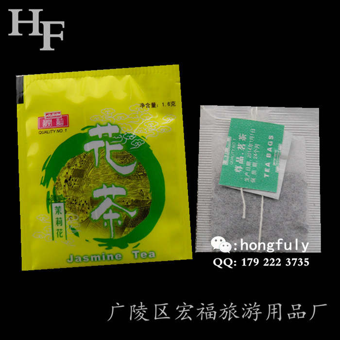 常年批發賓館酒店一次性開古塑料袋袋泡茶葉 茉莉花茶 5000包/箱工廠,批發,進口,代購