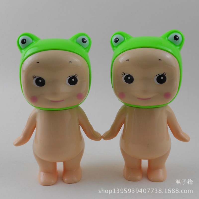 丘比特娃娃風扇 青蛙USB充電風扇 迷你小電扇 桌麵辦公夏日玩具批發・進口・工廠・代買・代購