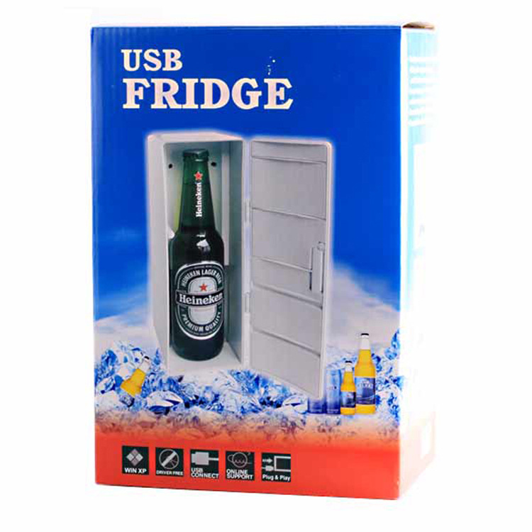 usb迷你冰箱 雙層冷熱兩用USB冰箱 車載中號小冰箱 現貨可代發工廠,批發,進口,代購
