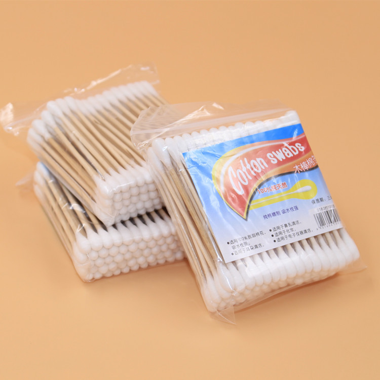 X2311 高級衛生木棒棉簽 80支裝 優質雙頭無菌棉棒美容清潔棉花簽工廠,批發,進口,代購