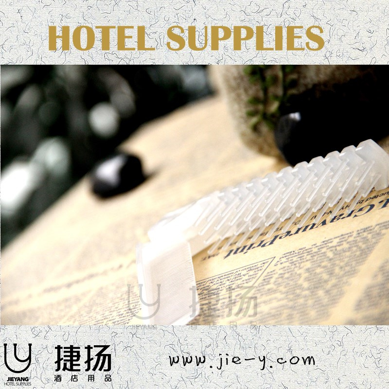 工廠出口日本星級高檔酒店折疊密齒梳子賓館一次性便攜式塑料梳子工廠,批發,進口,代購