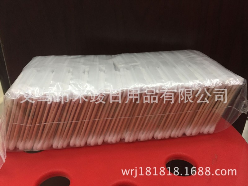 廠傢現貨Cotton Buds 優質木棒棉簽膠帶48支 化妝棒 卸妝 外貿批發・進口・工廠・代買・代購