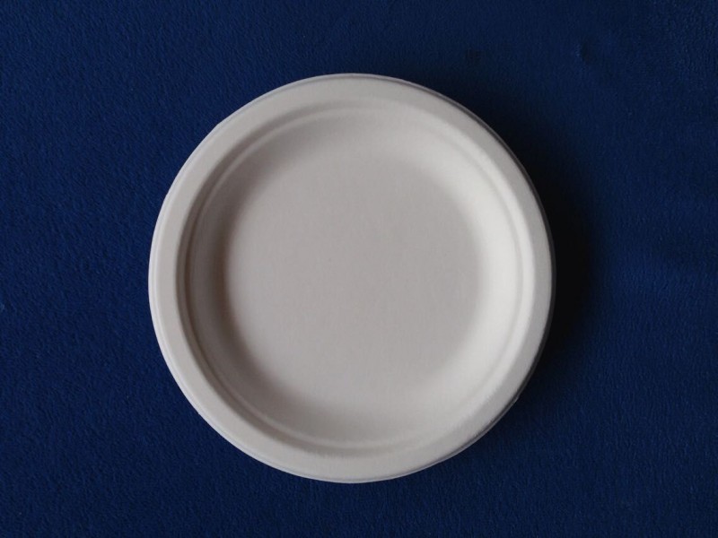 供應一次性甘蔗漿紙漿圓盤分餐盤，6寸 8寸、9寸、10寸圓盤工廠,批發,進口,代購