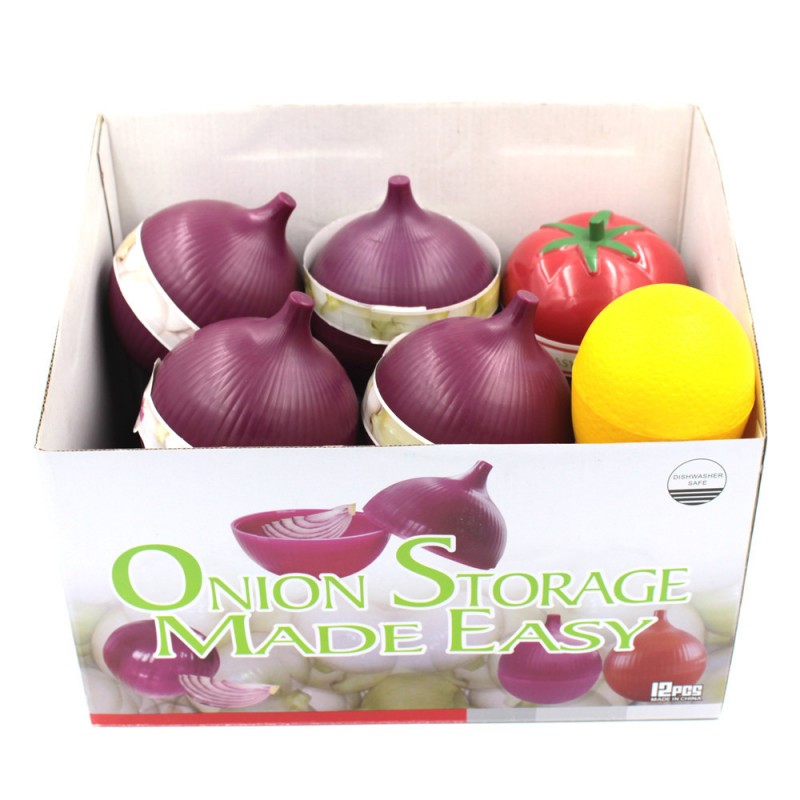 塑料洋蔥保鮮盒 創意蔬果保鮮盒 洋蔥檸檬單獨保險盒工廠,批發,進口,代購