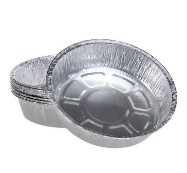尚烤佳錫紙碗鋁箔圓形烘焙燒烤錫箔鋁箔盒八隻裝批發・進口・工廠・代買・代購