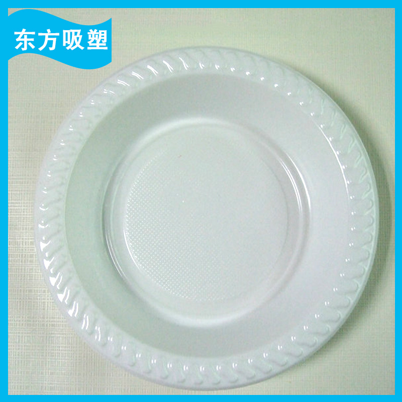 批發供應 一次性圓形塑料碗 純色環保餐具批發・進口・工廠・代買・代購