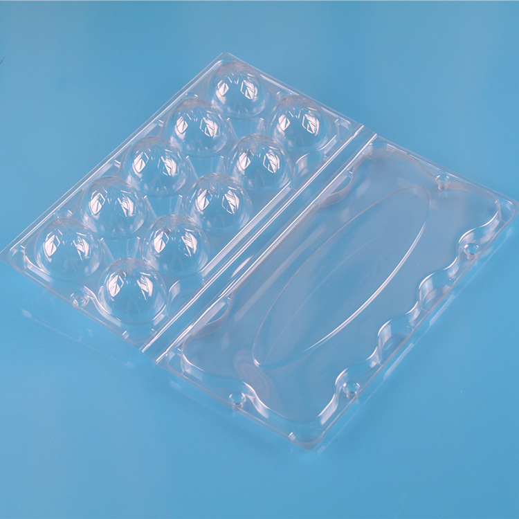特百潔10枚裝黃枇杷水果盒顆粒裝一次性環保塑料盒透明100個批發批發・進口・工廠・代買・代購