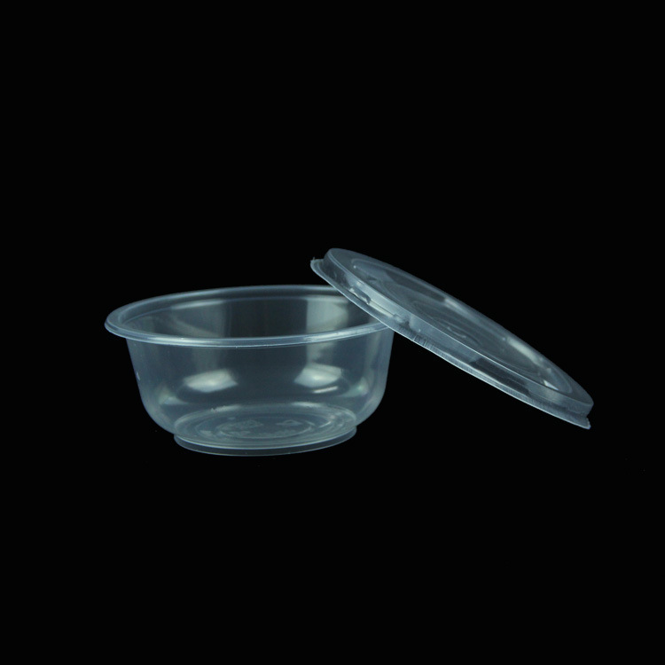 一次性碗 360ml塑料透明封口PP碗 耐溫米酒碗加厚打包盒廠傢批發批發・進口・工廠・代買・代購