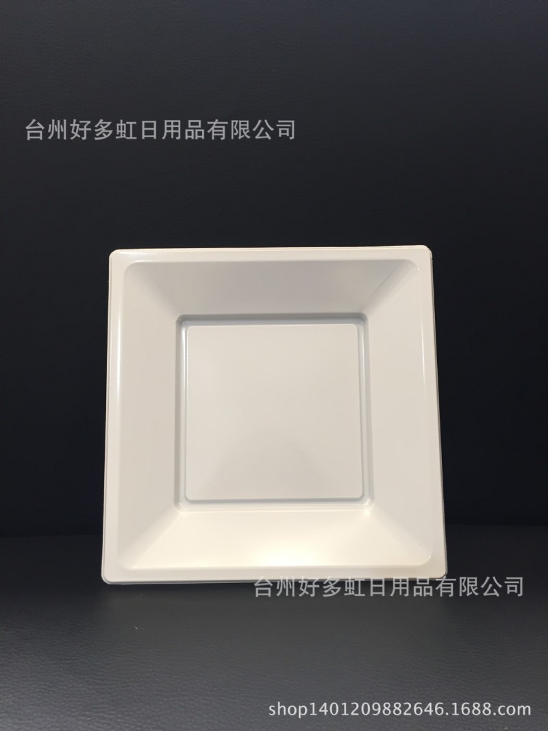 廠傢直銷食品級PS塑料一次性餐盤 定做盤子 環保品質好 PS-01-02工廠,批發,進口,代購