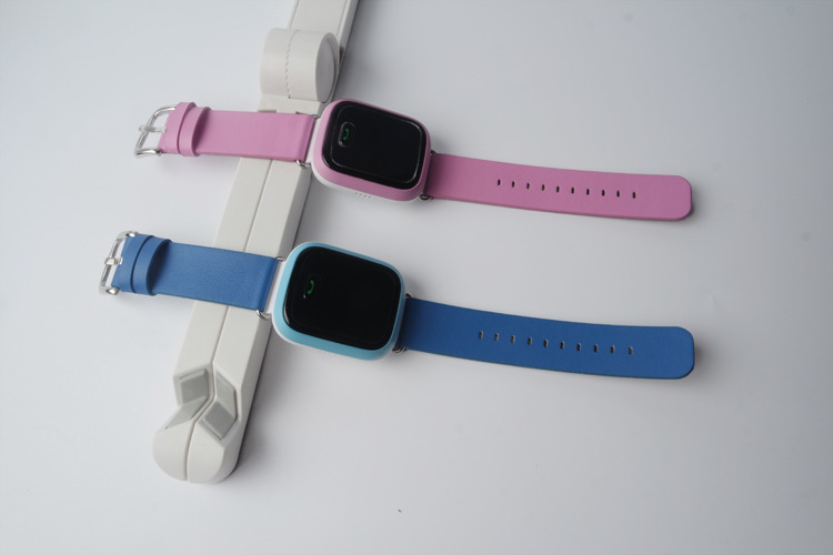 適用小天才電話手錶y02（非原裝）皮質表帶 紫粉色藍色矽膠表帶工廠,批發,進口,代購