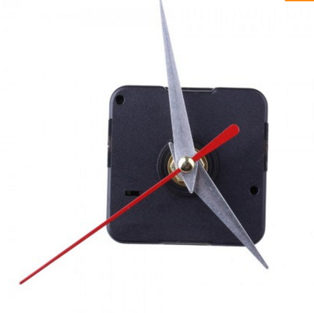 Clock movement 石英掛鐘DIY工藝修理鐘表機芯配件+銀針紅秒工廠,批發,進口,代購