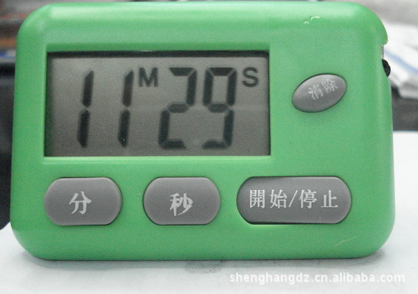 大屏99分59秒便攜式數字式倒計時器 電子定時器綠色 廚房計時器批發・進口・工廠・代買・代購
