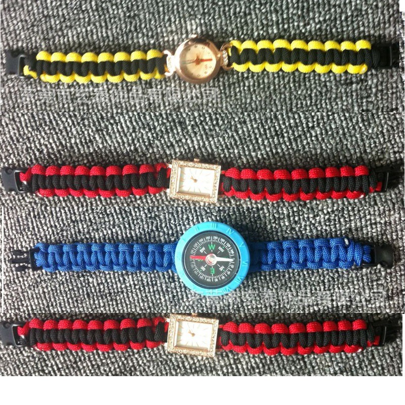 DIY手工編織手錶帶 時尚男女款情侶手錶帶 多色可定製編織批發・進口・工廠・代買・代購