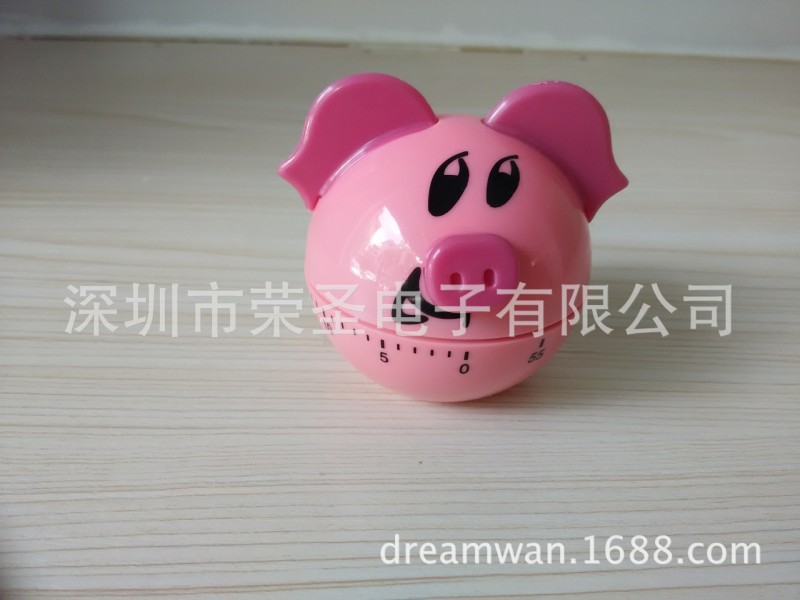 豬形定時器 PIG TIMER 卡通動物計時器 廚房計時器 廚房定時器廠工廠,批發,進口,代購