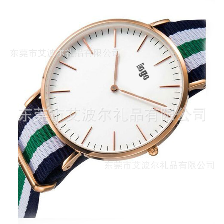 外貿爆款韓版時尚尼龍帶手錶 男士dw手錶 女款手錶批發 廠傢直銷批發・進口・工廠・代買・代購