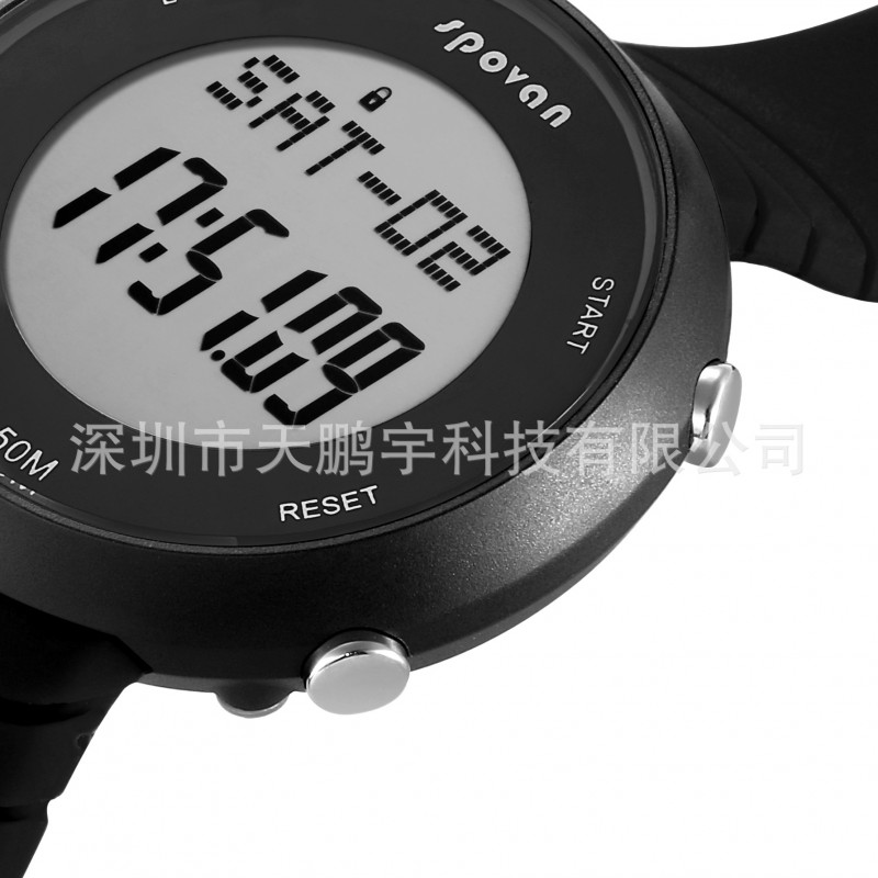 spovan900心率計步運動表 戶外登山計步手錶 跑步手腕心率計步表工廠,批發,進口,代購