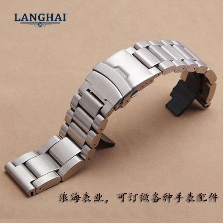 名牌男女手錶316精鋼材質機械石英表表帶 手錶配件尺寸22 24 26mm批發・進口・工廠・代買・代購