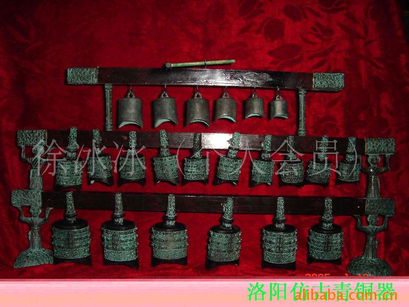 仿古青銅器擺件金屬禮品工藝品供應仿古青銅器編鐘（十件）批發・進口・工廠・代買・代購