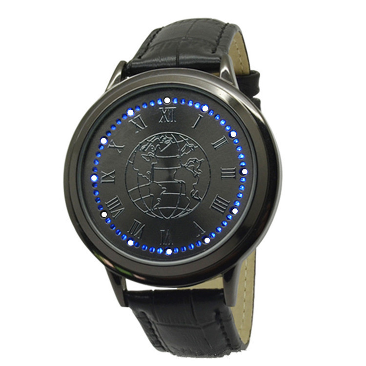 批發創意時尚潮流地球機觸摸LED手錶 韓式男女手錶工廠,批發,進口,代購