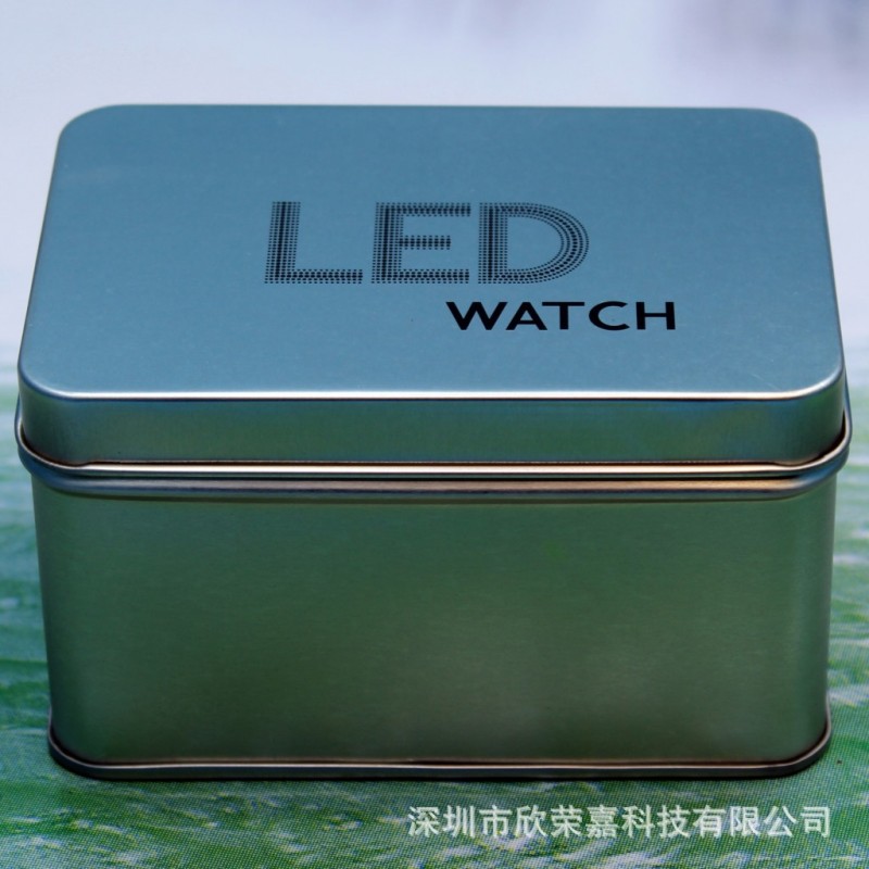 深圳批發馬口鐵手錶包裝盒 禮品包裝盒 方形手錶鐵盒 手錶盒子工廠,批發,進口,代購