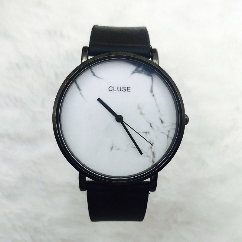 外貿新款大理石字麵 cluse watch 時尚簡約男女情侶超薄防水手錶工廠,批發,進口,代購