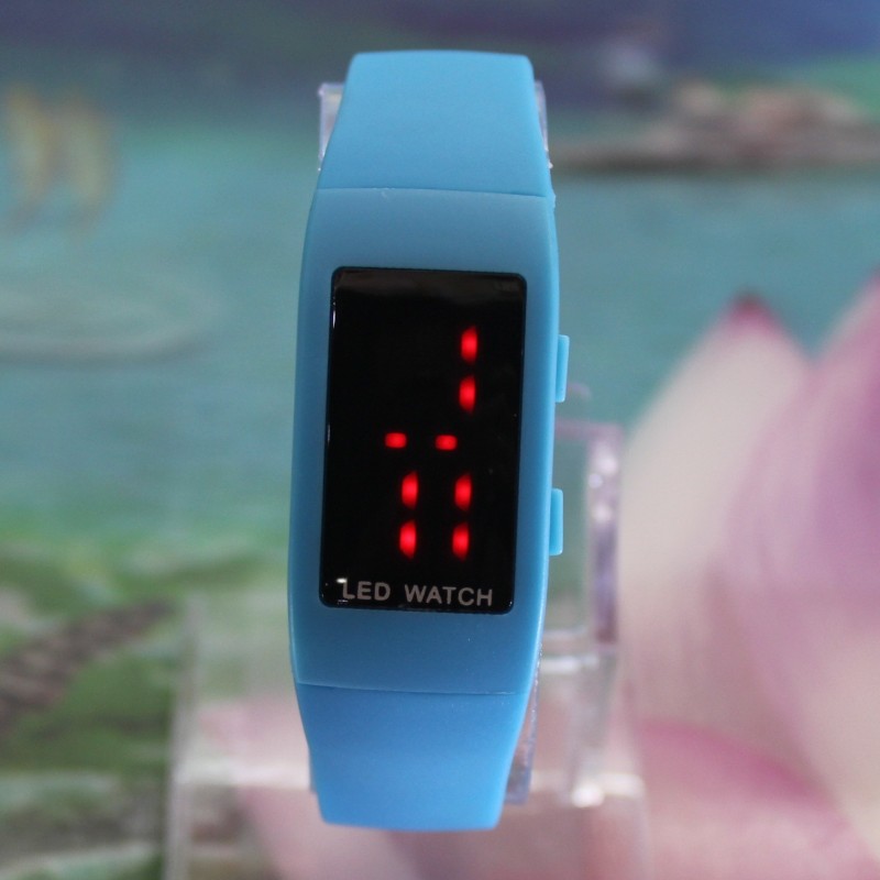 時尚新款LED手錶批發 糖果色可選 簡約大方個性 輕巧電子手環手錶批發・進口・工廠・代買・代購