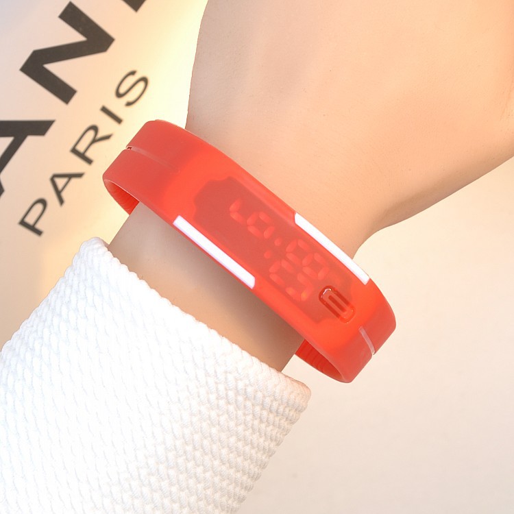 2015年  新款LED電子表創意新品夜光智能環保中性男女手錶批發工廠,批發,進口,代購
