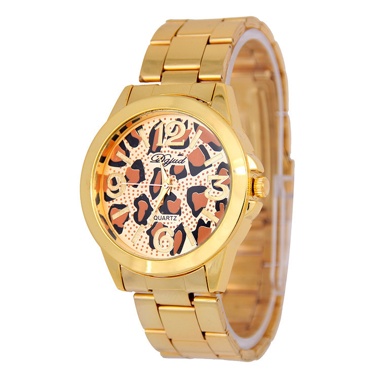 【鼎峰現貨】新款男士手錶 時尚手錶男表豹紋麵 手錶批發廠傢工廠,批發,進口,代購