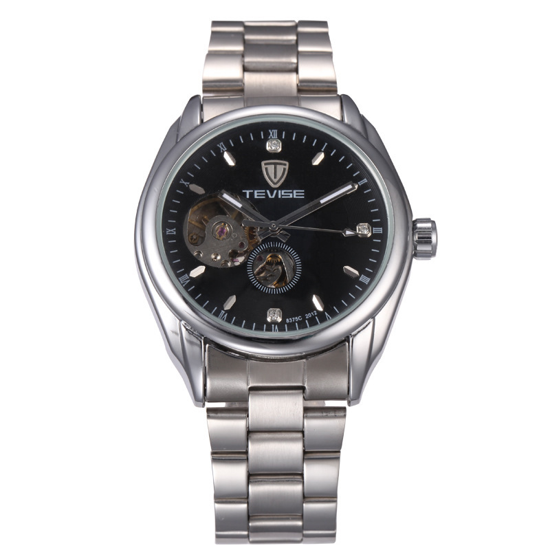 特威斯正品瑞士品牌個性男式手錶潮流時尚全自動機械鏤空防水男表工廠,批發,進口,代購