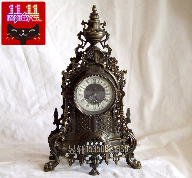 古典鐘表 仿古鐘表 機械鐘 純銅座鐘工廠,批發,進口,代購