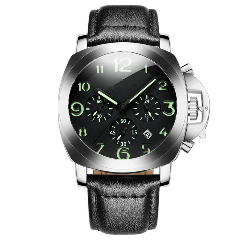 廠傢直銷 OEM定製手錶 新款機械陀飛輪軍表鏤空大表盤男士手錶工廠,批發,進口,代購