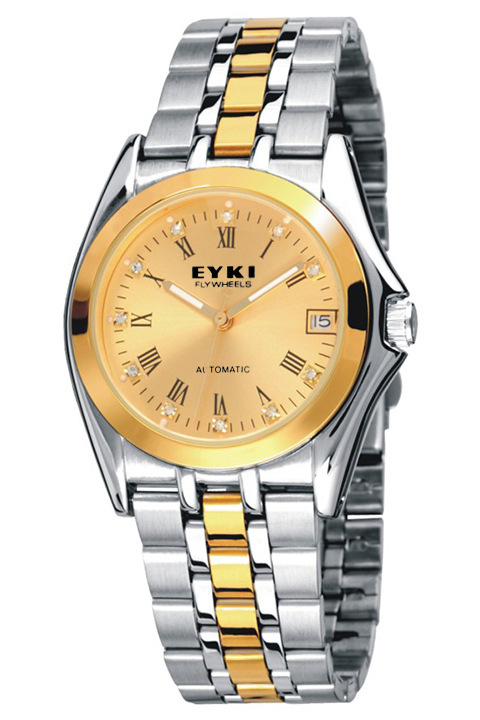 EYKI 自動機械表 商務男士手錶 8429 鋼表日歷工廠,批發,進口,代購