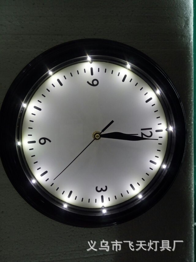 【歐美熱銷】LED發光閃爍定時鬧鐘 可定製LOGO  DIY創意鬧鐘批發・進口・工廠・代買・代購