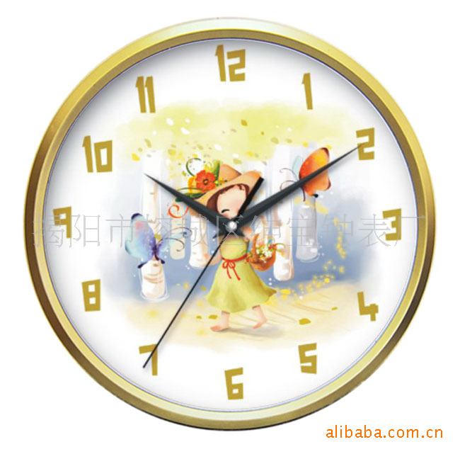 【廠傢直銷】商務卡通鐘/ 出口卡通鐘/ 美立卡通鐘 Cartoon Clock工廠,批發,進口,代購