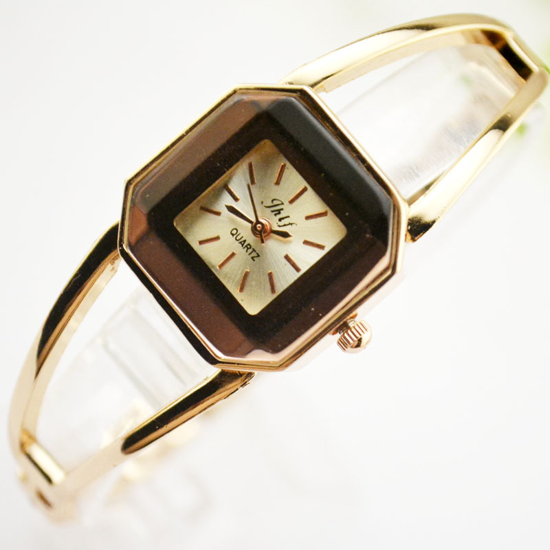 韓版個性方盤手鏈表鏤空手鐲表方形氣質經典手錶復古歐美潮流女表批發・進口・工廠・代買・代購