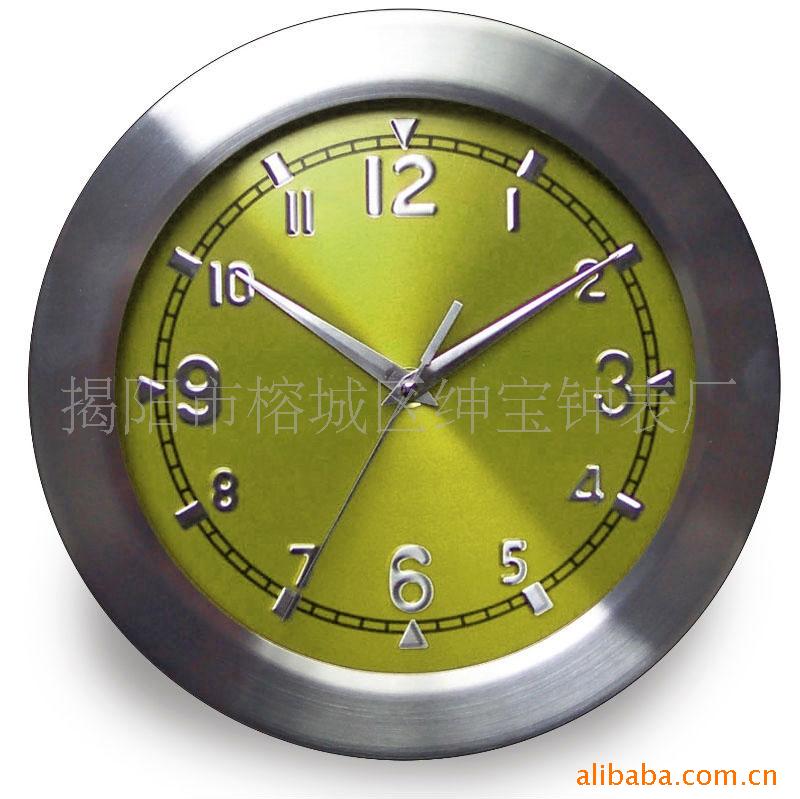 廠價直銷金屬掛鐘 鋁掛鐘 Gift Wall Clock工廠,批發,進口,代購