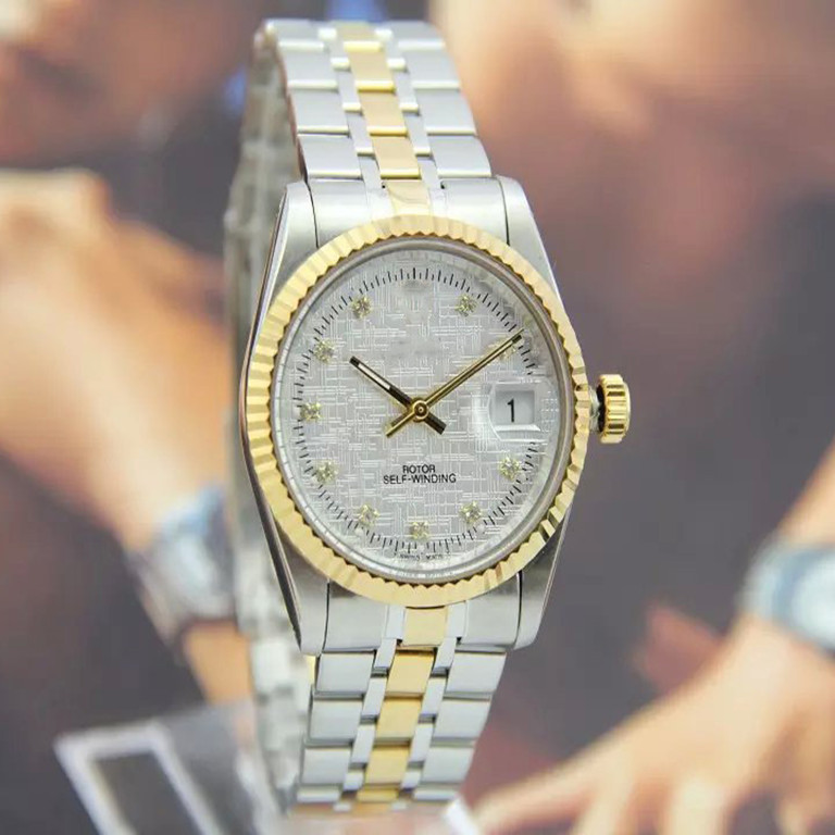 高檔男士電腦紋機械手錶 三針全自動手錶 瑞士品牌手錶 一件代發批發・進口・工廠・代買・代購
