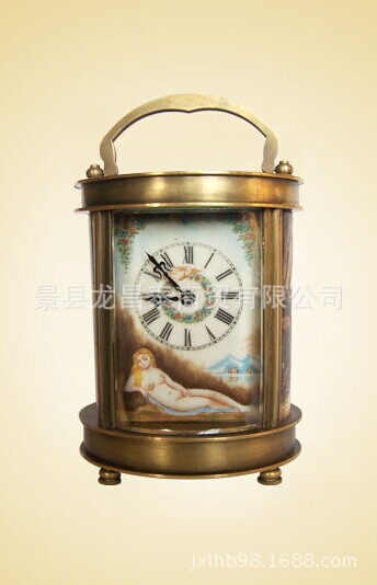 古典鐘表 仿古鐘表 機械鐘 皮套鐘  JGKZ-08工廠,批發,進口,代購