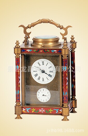 古典鐘表 仿古鐘表 機械鐘 皮套鐘  JGK19-2-1工廠,批發,進口,代購