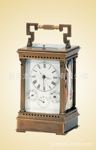 古典鐘表 仿古鐘表 機械鐘 皮套鐘  JGK5015-3工廠,批發,進口,代購