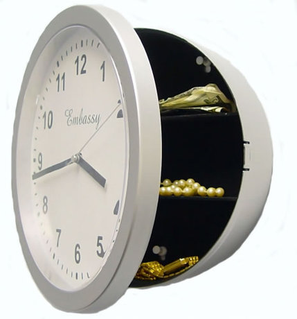 批發供應clock safe 原裝 時鐘保險櫃 首飾保險箱 收納盒工廠,批發,進口,代購