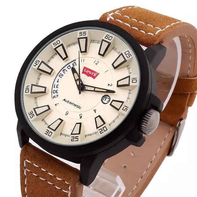 2016年外貿爆款Levis同款李維斯石英皮帶手錶歐美日韓微商學生表工廠,批發,進口,代購