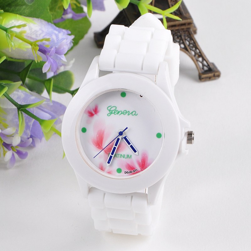 花花手錶 玫瑰花手錶 塑膠表殼 時尚手錶公司 一件起批批發・進口・工廠・代買・代購