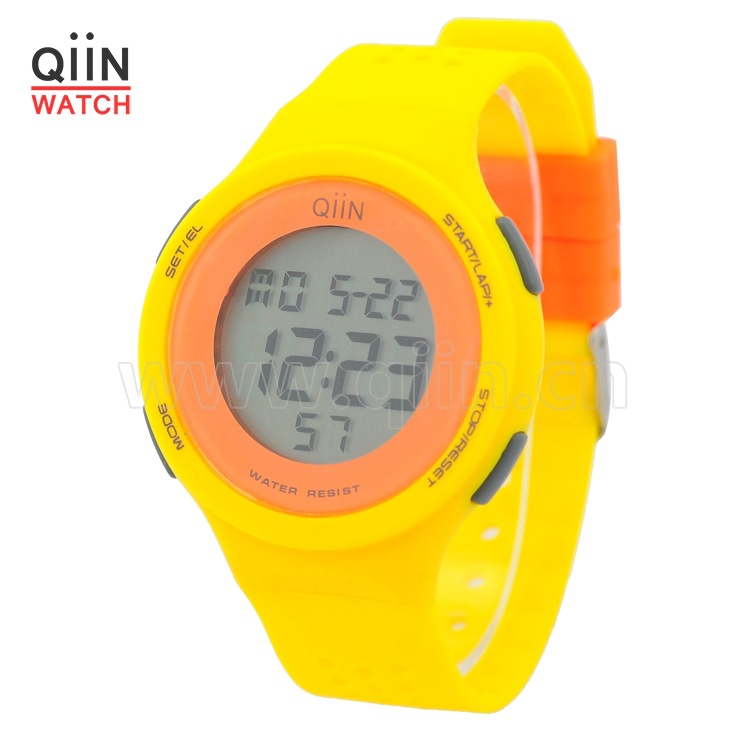 CA786I 原創品牌QiiN 時尚創意果凍運動手錶 兒童學生熱賣手錶批發・進口・工廠・代買・代購