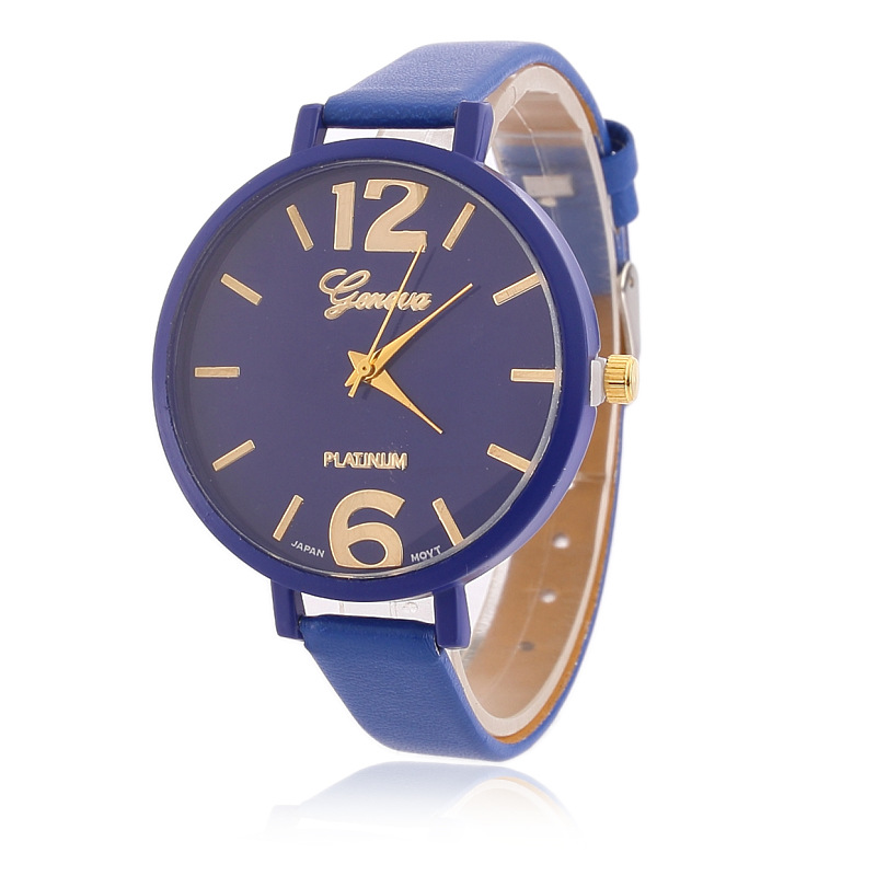 韓版細皮表帶手錶簡潔 細致皮帶石英表 時尚手錶 艾波爾時尚手錶工廠,批發,進口,代購