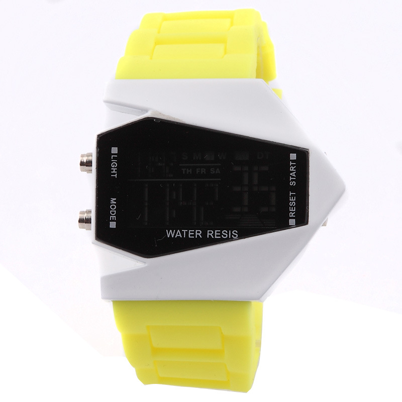 創意時尚戰鬥機個性手錶批發 飛機表LED多功能電子 鬧鐘 ebay熱銷批發・進口・工廠・代買・代購